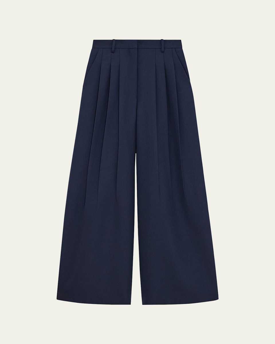 Triple Pleat Pants